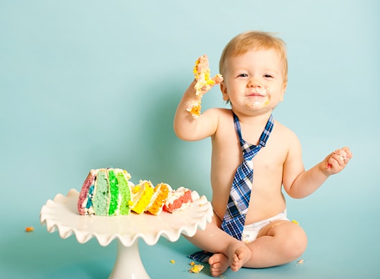 Fêter le premier anniversaire de bébé - Idées thèmes anniversaire 1 an – Il  était un an
