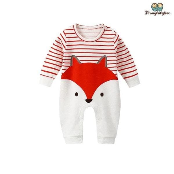 Pyjama bébé garçon renard (Du 3 mois au 24 mois)