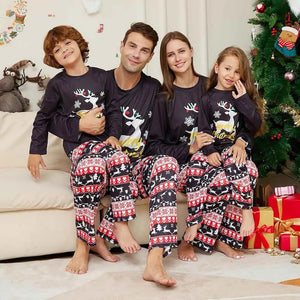 Pyjama noël famille féerique