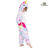 Combinaison pyjama unicorn