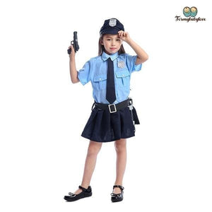 Déguisement fille policière