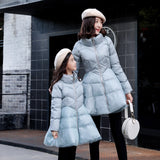 manteau d'hiver pour maman et fille