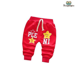 Pantalon jogging bébé garçon rouge