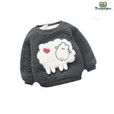Pull motif mouton en coton pour bébé