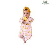 Pyjama bébé fille banane rose