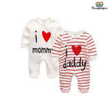 Pyjama bébé fille j'aime maman et papa