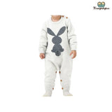Pyjama bébé fille lapinou blanc