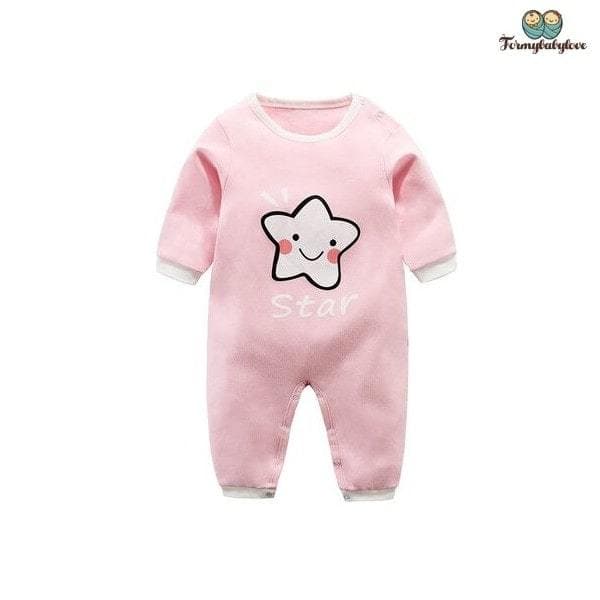 Pyjama bébé fille la tête dans les étoiles