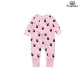 Pyjama bébé fille petit lapin rose