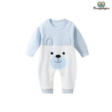 Pyjama bébé fille petit ours bleu
