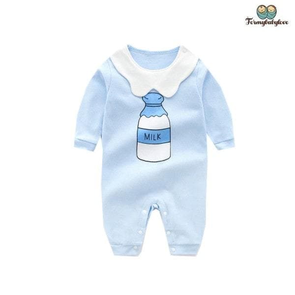 Pyjama bébé garçon adorable bleu