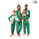 Pyjama famille sapin de noël