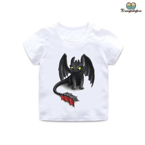 Tee shirt garçon avec un dragon