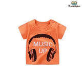 Tee shirt pour bébé musique