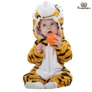 Combinaison bébé tigre