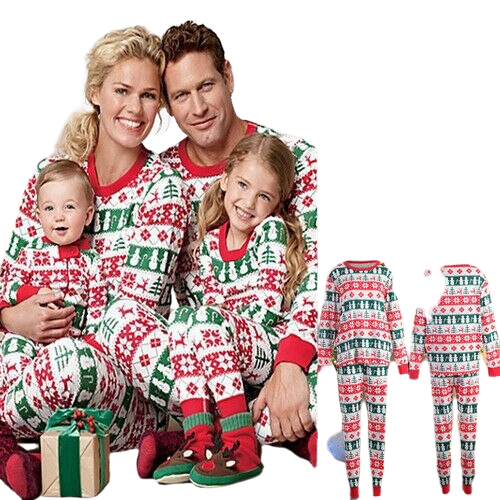 Pyjama famille coloré