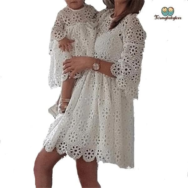 Robes assortis mère fille - Pavoia - Collection Spécial Maman